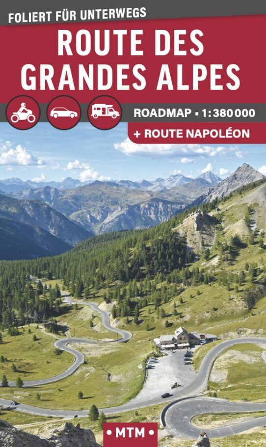 Route des Grandes Alpes Karte