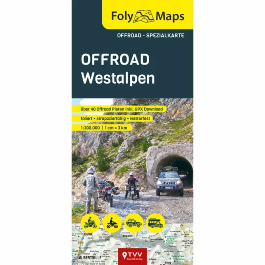 FOLYMAPS Offroadkarte Westalpen